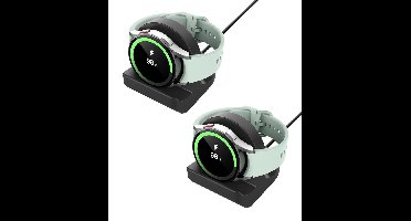 2-Pack Oplaadstandaard voor Samsung Galaxy Smartwatches - Antislip Dockstation