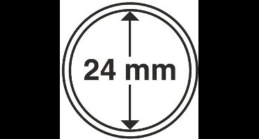 Muntcapsules Rond - geschikt voor munten Ø 24 mm. - GRIPS