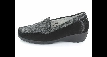 Waldläufer 348502 Hanin H-Weite schwarz dames instappers zwart maat 41