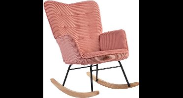 Schommelstoel – Relaxstoel – Schommelzetel – Swingstoel – Roze Variant – Polyester Materiaal – Draagvermogen 120 kg