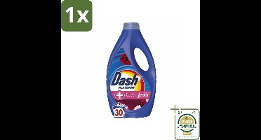 1 x Dash – Wasmiddel – Jasmin & Rose de Mai – 1350 ml- Wasmiddel - Wasmiddel Voor Gekleurde Was - Vlekverwijdering - Frisheid - Katoengeur