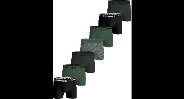 Bjorn Borg 7-Pack jongens boxershorts - Cotton stretch - 128 - Groen