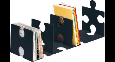 Boekensteun HAN Puzzle set a 2 stuks zwart