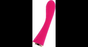 TOY JOY - ROSE RECHARGEABLE SILICONE VIBRATOR