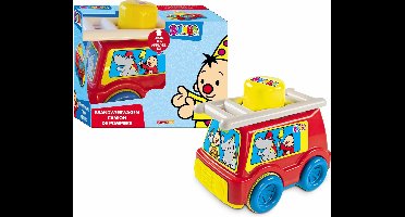 Bumba - Speelgoedvoertuig - Brandweerwagen - Met drukknop om auto te laten rijden
