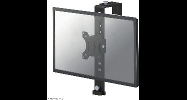 Neomounts FPMA-CH100BLACK Monitorarm 1 scherm - 10-30" - 0-8 kg - VESA 75x75-100x100 - voor scheidingswand - roteerbaar - zwart
