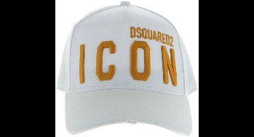 Icon Baseball Cap White Embroidered Hats