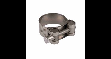 Gelede Boutslangklem 74-79mm, Spanbeugelklem, Robuust, DIN 3017