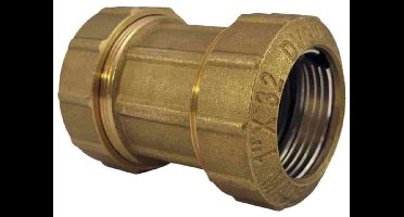 Messing PE Koppeling 40mm: Buiskoppeling voor Water & Gas