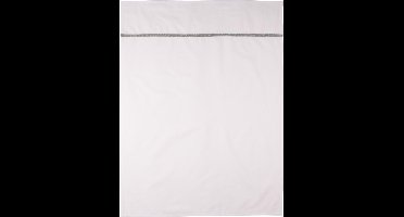 Briljant Baby Wieg Laken Minimal met Bies - 75x100 - Stonegreen