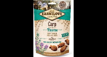 Carnilove Soft Snack - Graanvrij Hondensnack met Karper en Tijm - 200g