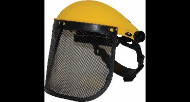 Silverline Bosbouwhelm - Gelaatsscherm Gaas - Comfortabele Hoofdband - EN1731