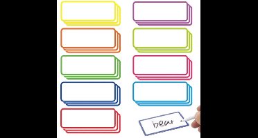 27 Beschrijfbare Magneetstrips voor Whiteboards en Koelkasten - Herbruikbare Magneten in 9 Kleuren
