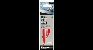 Piranha Reciprozaagblad Metaal, fijn, recht, "SUPER" kwaliteit voor 2-5 mm, 1,4mm tandsteek -2 stuks-, 152mm X22132