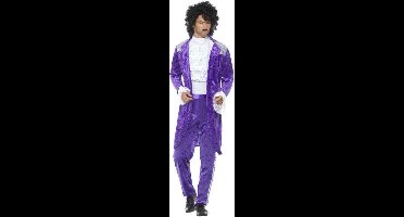 80's Purple Prince kostuum - Maat L