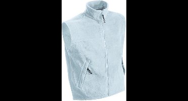 James and Nicholson Unisex Vlies Vest (Lichtblauw)