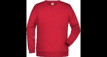 James And Nicholson Heren Basis Sweatshirt (Rood)