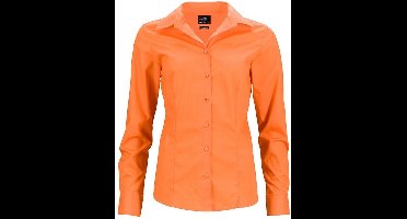 Daiber Dames/dames Longsleeve Business Shirt (Oranje)