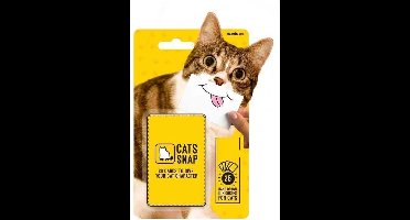 Suck Uk Foto-props Cat Snaps 17,5 Cm Papier Wit