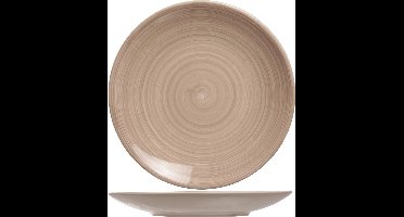 Cosy & Trendy Turbolino Dessertbord - Ø 22 cm - Bruin - Set-6