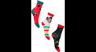 Mickey Mouse - Sokken Mickey Mouse - Kerst - 3 paar - maat 31-34