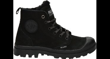 Palladium PAMPA HIGH ZIP WL - Volwassenen VeterlaarzenHalf-hoge schoenen - Kleur: Zwart - Maat: 42
