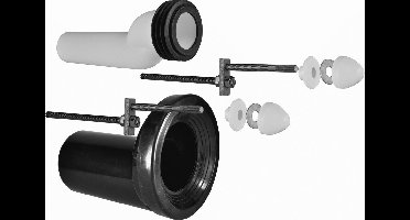 Riko Wandcloset Verhoogset 25 mm voor Inbouwreservoir