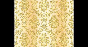 KLASSIEK BEHANG - Creme Geel - AS Creation Hermitage 10