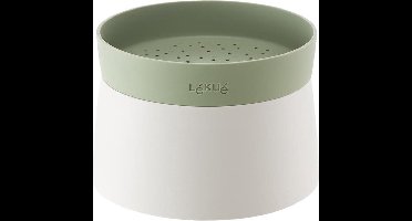 Lékué rijst- & quinoakoker voor magnetron wit en groen Ø 13cm H 17.8cm
