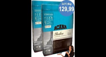 Acana Regionals Pacifica hondenvoer 2 x 11,4 kg