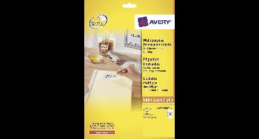 Avery L4736REV-25 printeretiket