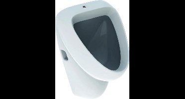 Geberit Aller hangurinoir - breedte 34.5mm - porselein - wit - zonder sifon - met toevoer boven
