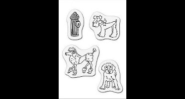Stempel Honden 8 x 11cm