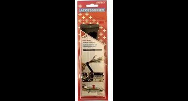 FASTECH® 801-330C Klittenband kabelbinder Om te bundelen Haak- en lusdeel (l x b) 200 mm x 7 mm Zwart 10 stuk(s)