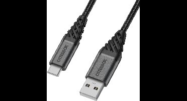 OtterBox Premium USB naar USB-C Kabel- 1M - Zwart