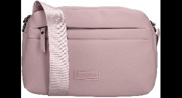 Beagles Nara Schoudertas Dames - Crossbodytas met verstelbare schouderband - Tas van Nylon en Polyester met ritssluiting - Oudroze