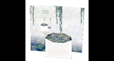 Briefpapier met enveloppen: Water Lilies, Claude Monet