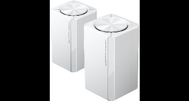 Xiaomi Mesh System AC1200 2-pack | Mesh wifi-systeem | Dual-band AC1200 | Tot 1167 Mbps | Naadloze dekking hele huis | Eenvoudige installatie | App-bediening
