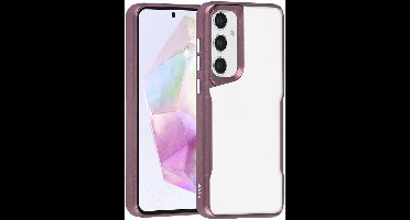 TUNIQ telefoonhoesje voor Samsung Galaxy A35 - Siliconen backcover - Rood