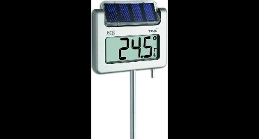 TFA Dostmann Avenue 30.2026 Solar tuinthermometer Zilver