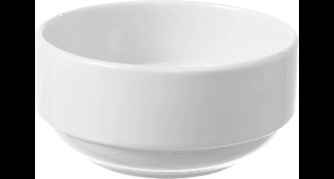 HENDI Saladeschaal wit porselein Ø120 mm voor salade stapelbaar