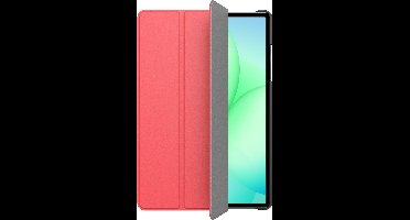Just in Case tablet Hoes geschikt voor Samsung Galaxy Tab A11 Plus / A9 Plus - TriFold Bookcase - Rood