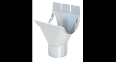 Bilka dakgootuitloop - 125 - 90 mm - Magnelis ongecoat