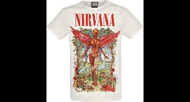 Nirvana Amplified Collection - In Utero Wilderness Heren T-shirt - gebroken wit - M