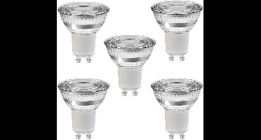 5 PACK - GU10 3,6w, 345 Lumen, 2700K-1800K (Warm Tone)