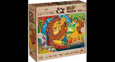 Lisciani - Lion King - Double face - eco puzzel - 24 stukjes