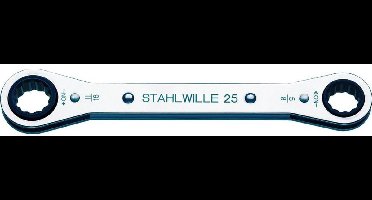 Stahlwille 41562428 25AN 3/8 X 7/16 RATSCHENRINGSCHLUESSEL Dubbele ringsleutelratelset Sleutelbreedte (inch) 3/8 - 7/1