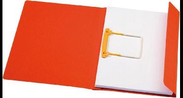Jalema Secolor Snelhechtmap Folio, Zuurvrij Karton, 250 vel, Rood (pak 10 stuks)