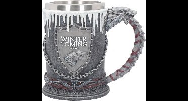 Nemesis Now Game of Thrones - House Stark Game of Thrones Bierpul - Grijs