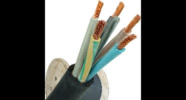 Neopreen kabel H07RN-F 5x10mm² per rol 100 meter